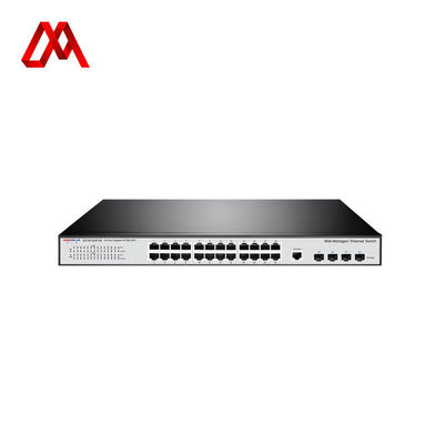 Hoodblue Multi Layer 3 Network Switch 24/48-Port 10 Gigabit Optical Web Management Divisione VLAN